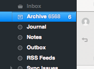 "6,568 Archived emails"